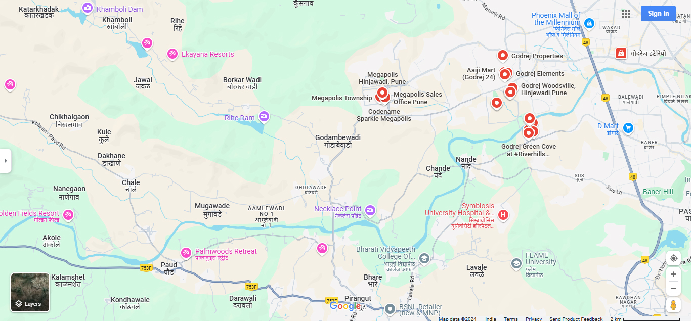 Godrej Megapolis Location